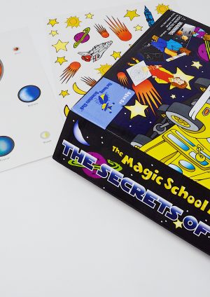 The Magic School Bus The Secrets of Space front white back